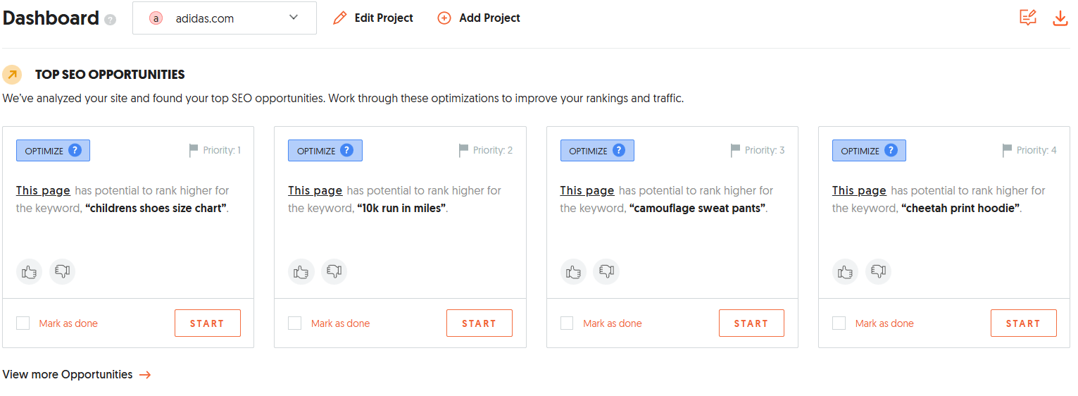 Ubersuggest Dashboard 2025